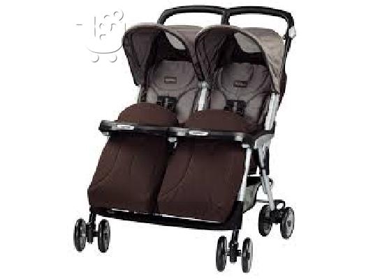 Καρότσι Διδύμων Peg Perego Aria Twin